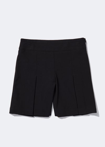 Girls Black School Culottes (6-13yrs)