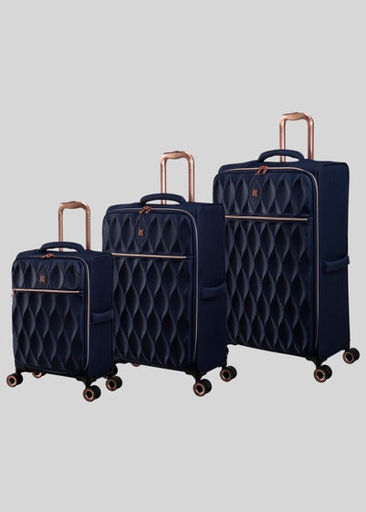 IT Luggage Enliven Navy Suitcase - Medium