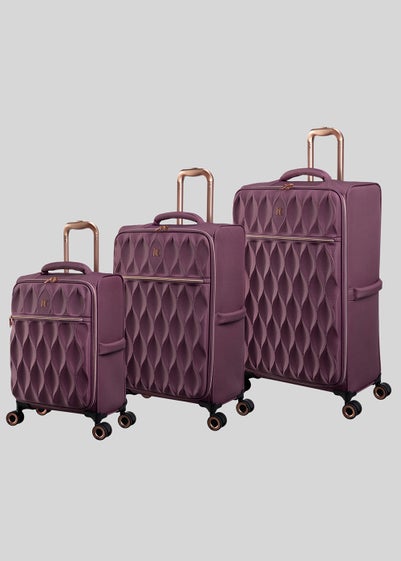 IT Luggage Enliven Burgundy Suitcase - Medium