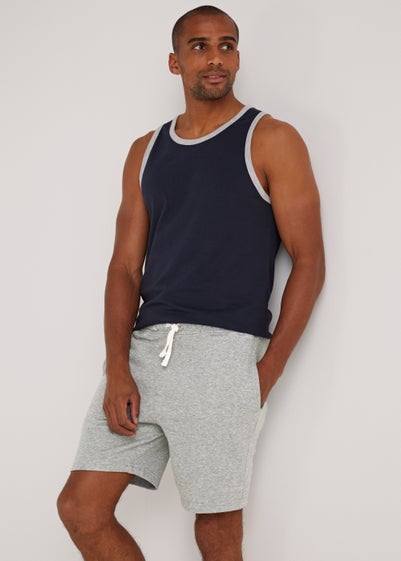 Grey Essential Joggers Shorts - Extra small