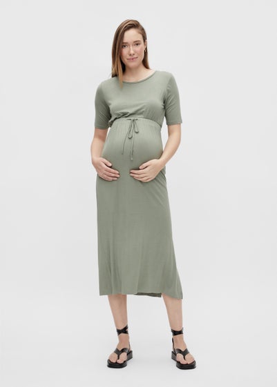 Mamalicious Maternity Alison Green Dress