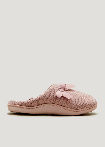 Pink Mule Slippers - Small