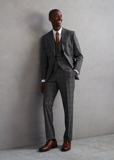 Taylor & Wright Lawrence Grey Tailored Fit Suit Trousers