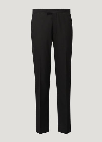 Taylor & Wright Black Tailored Fit Dinner Suit Trousers - 36 Waist 29 Leg