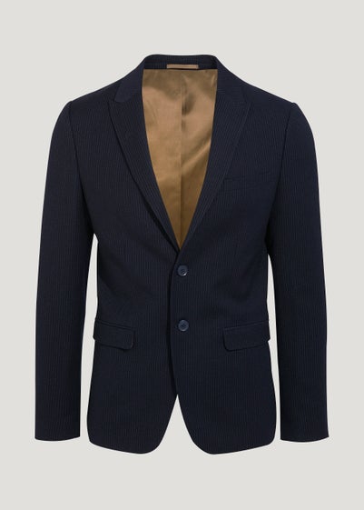 Taylor & Wright Milne Navy Skinny Fit Suit Jacket - 36 Chest Regular