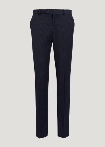 Taylor & Wright Milne Navy Skinny Fit Suit Trousers - 30 Waist 31 Leg