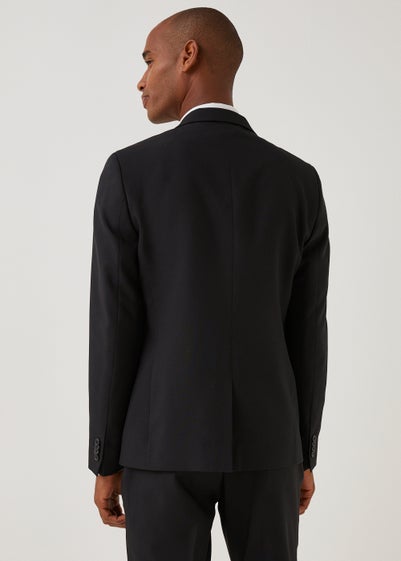 Taylor & Wright Panama Black Skinny Fit Suit Jacket - 36 Chest Regular