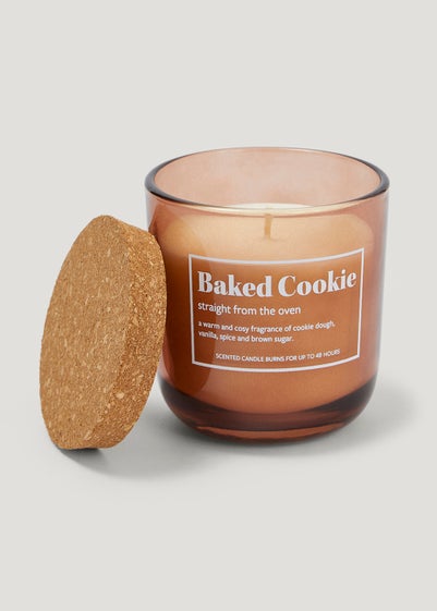Bake Cookie Cork Lid Candle