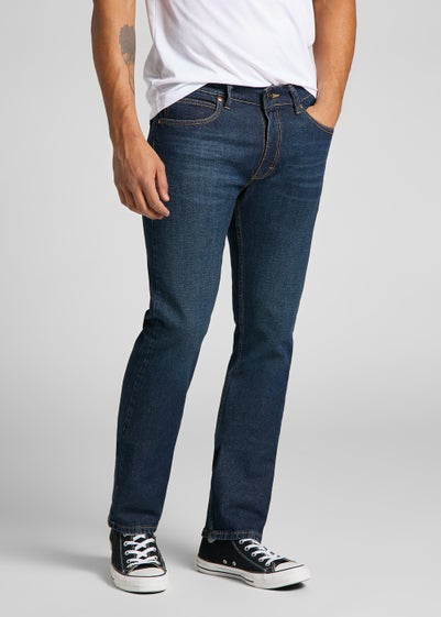 Lee Dark Wash Slim Fit Jeans - 30 Waist Regular
