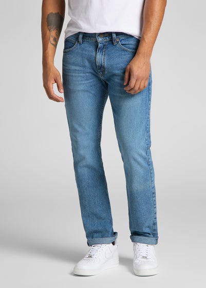 Lee Mid Wash Slim Fit Jeans - 30 Waist Regular