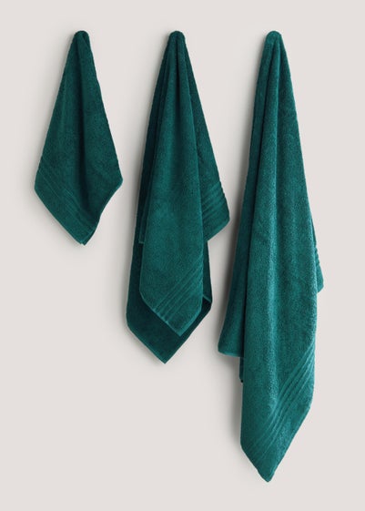 Teal 100% Egyptian Cotton Towels