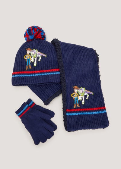 Kids 3 Piece Navy Disney Toy Story Knitted Set (3-10yrs)