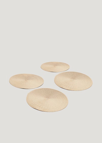 4 Pack Natural Woven Placemats