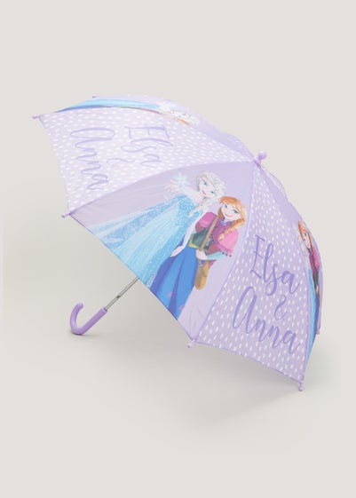 Kids Lilac Disney Frozen Umbrella (One Size)