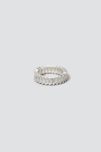 Baguette Cubic Zirconia Ring