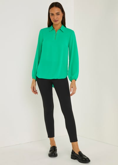 Et Vous Black Ponte Trousers - Size 8