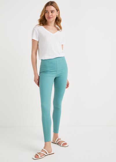 Rosie Green Pull On Jeggings (Long Length)