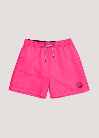 Boys Pink Swim Shorts (3-13yrs)