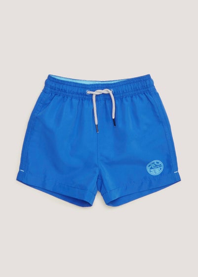 Boys Blue Swim Shorts (9mths-3yrs) - Age 9 - 12 Months