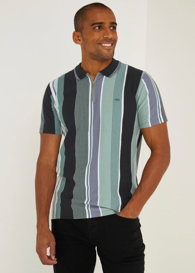 Stripe Smart Polo Shirt