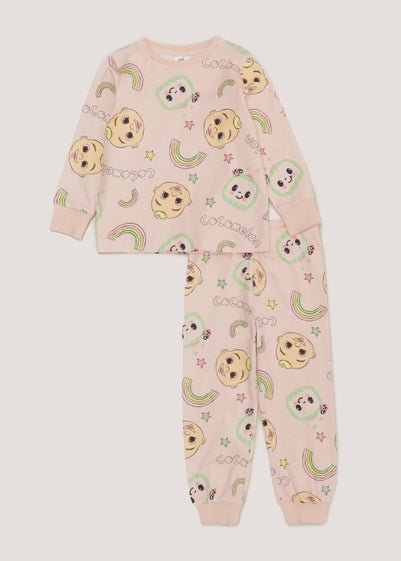 Girls Pink Cocomelon Pyjama Set (12mths-4yrs) - Age 2 - 3 Years