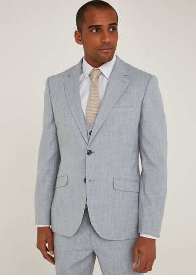 Taylor & Wright Hanks Grey Slim Fit Suit Jacket - 38 Chest Regular
