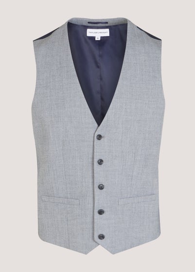 Taylor & Wright Hanks Grey Suit Waistcoat - Small
