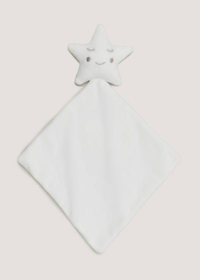 Cream Star Baby Comforter - One Size
