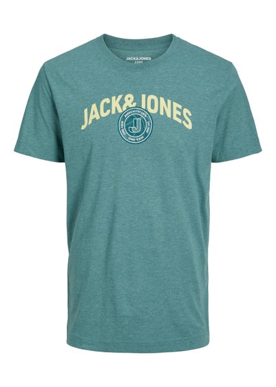 Jack & Jones Junior Teal Logo T-Shirt (6-16yrs) - Age 6 Years