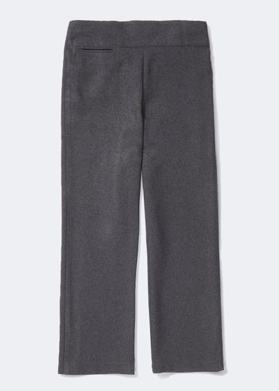 Girls Grey Bootcut School Trousers (3-13yrs)