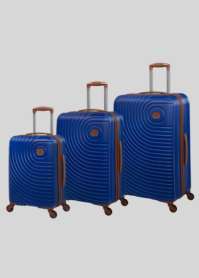IT Luggage Blue Hard Shell Suitcase - Medium