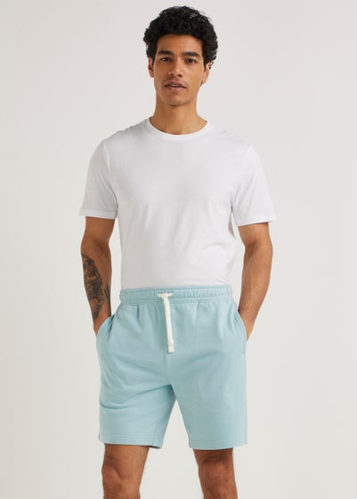 Light Blue Essential Jogger Shorts