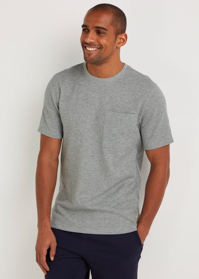 Grey Textured Lounge Top