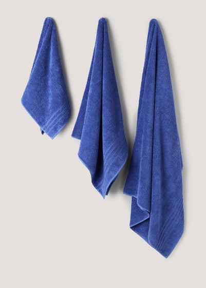 Royal Blue 100% Egyptian Cotton Towels - Hand Towel