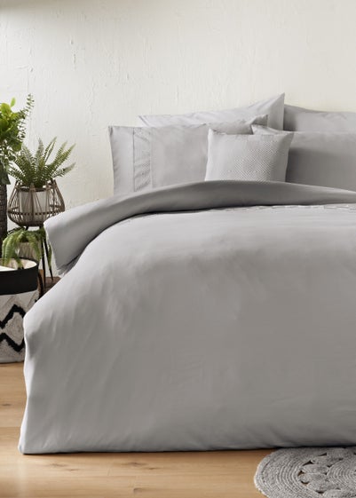 Grey Panel Duvet Set