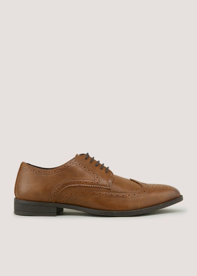 Tan Brogues - Size 6