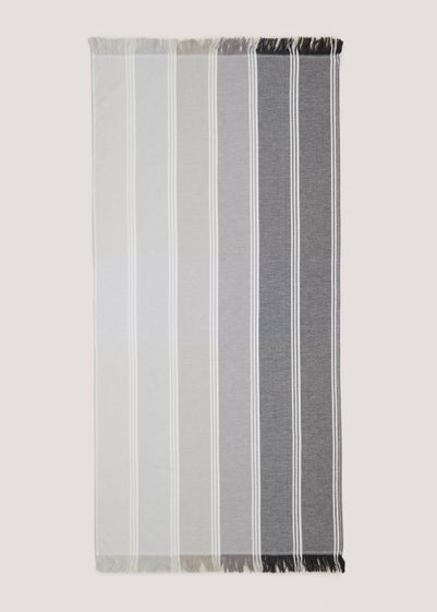 Grey Stripe Towel