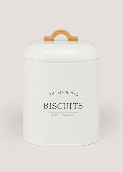 Cream Biscuit Tin (21cm x 15cm)