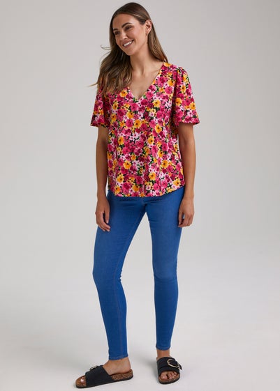 Rosie Blue Pull On Jeggings