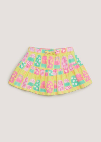 Girls Yellow Ice Lolly Skort (9mths-6yrs)