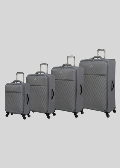 IT Luggage Grey Soft Shell Suitcase Reviews - Matalan