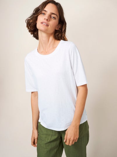 Annabel T-Shirt - Brillantweiß - 42