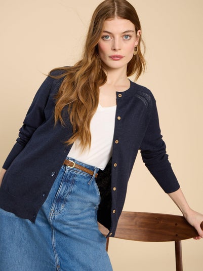 Strickjacke aus Bio-Baumwolle