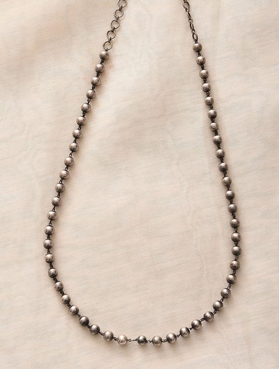 Women Tribal Silver Necklace