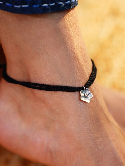 Women Silver Nazariya Anklet