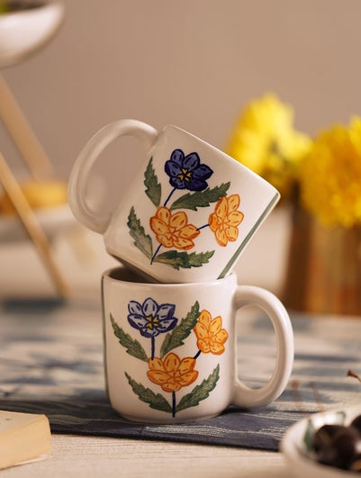 Handpainted Ceramic Mugs