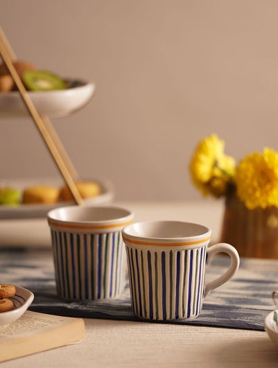 Multicolour Ceramic Hand Painted Mug