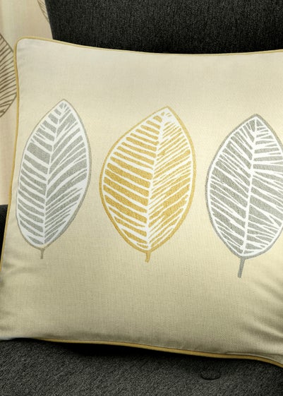 Fusion Scandi Leaf Cushion (40cm x 40cm)