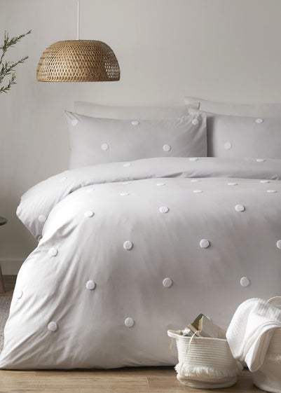 Appletree Dot Garden Metallic Duvet Cover Set