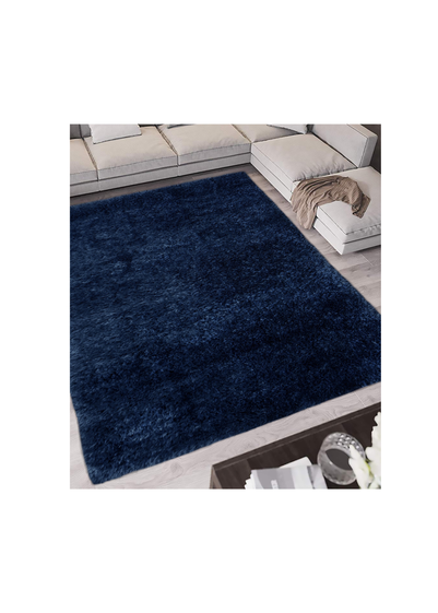 Homemaker Blue Supersoft Shaggy Rug